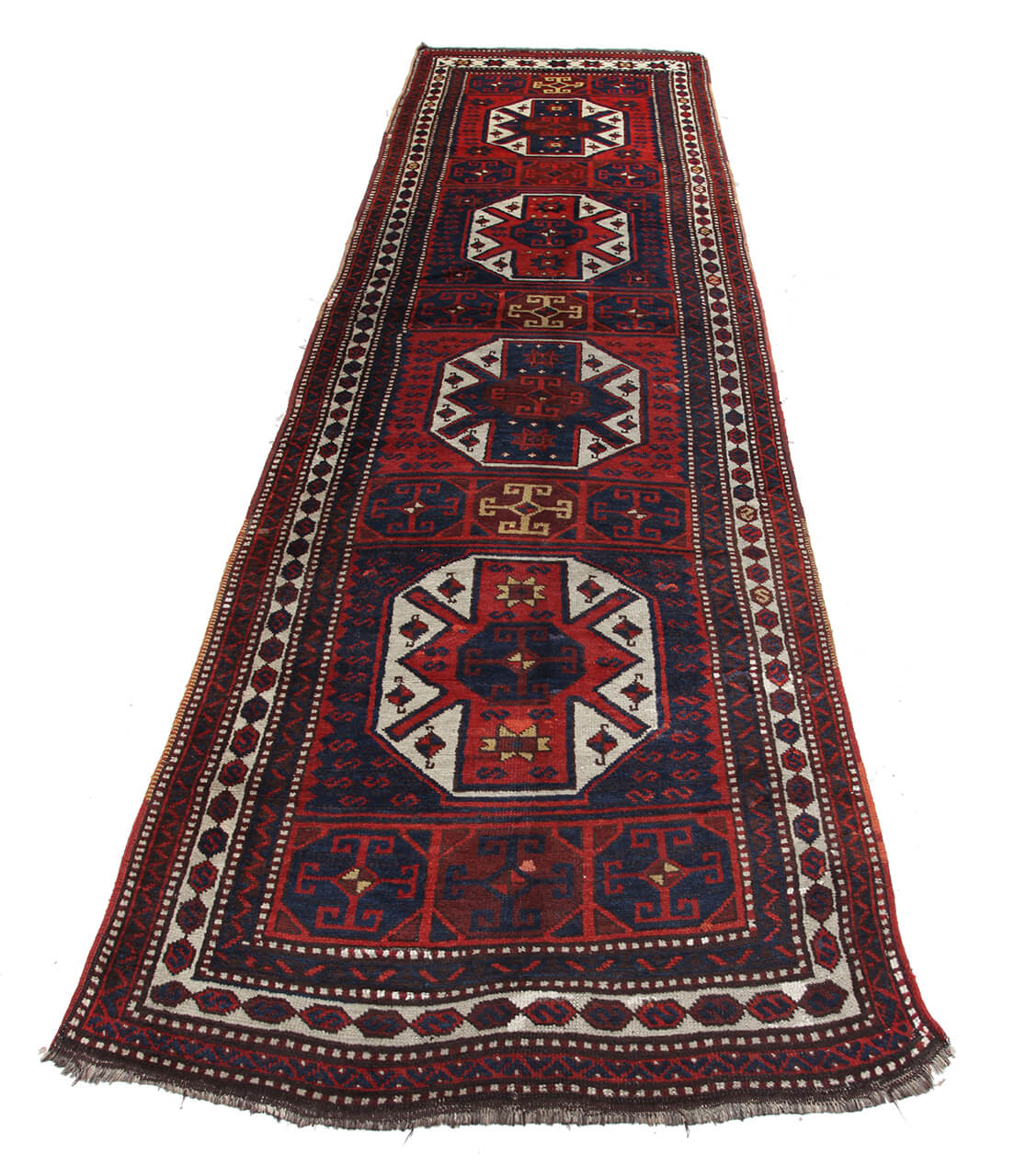 Authentic Antique Anatolian Rug | Hand-Knotted 440x115cm