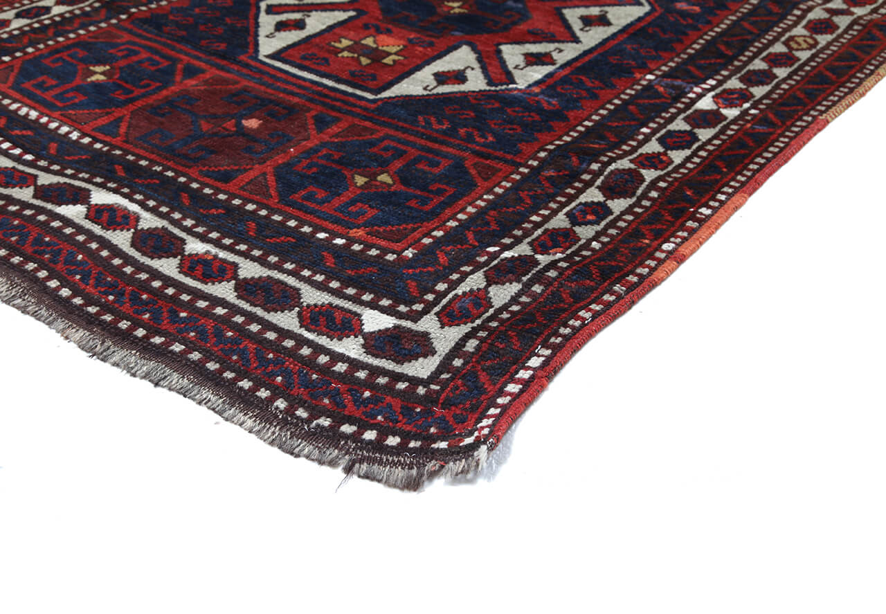 Authentic Antique Anatolian Rug | Hand-Knotted 440x115cm