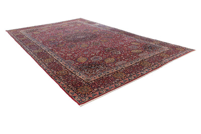 Tappeto Kerman Antico Persiano Autentico | Annodato a Mano 572x345cm