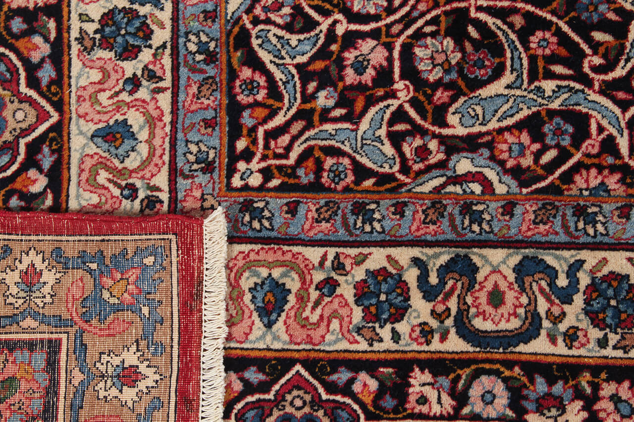 Tappeto Kerman Antico Persiano Autentico | Annodato a Mano 572x345cm