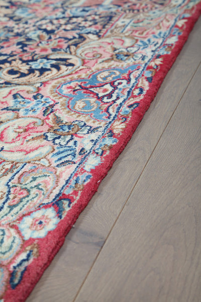 Tappeto Kerman Antico Persiano Autentico | Annodato a Mano 385x300cm - CarpetLiving