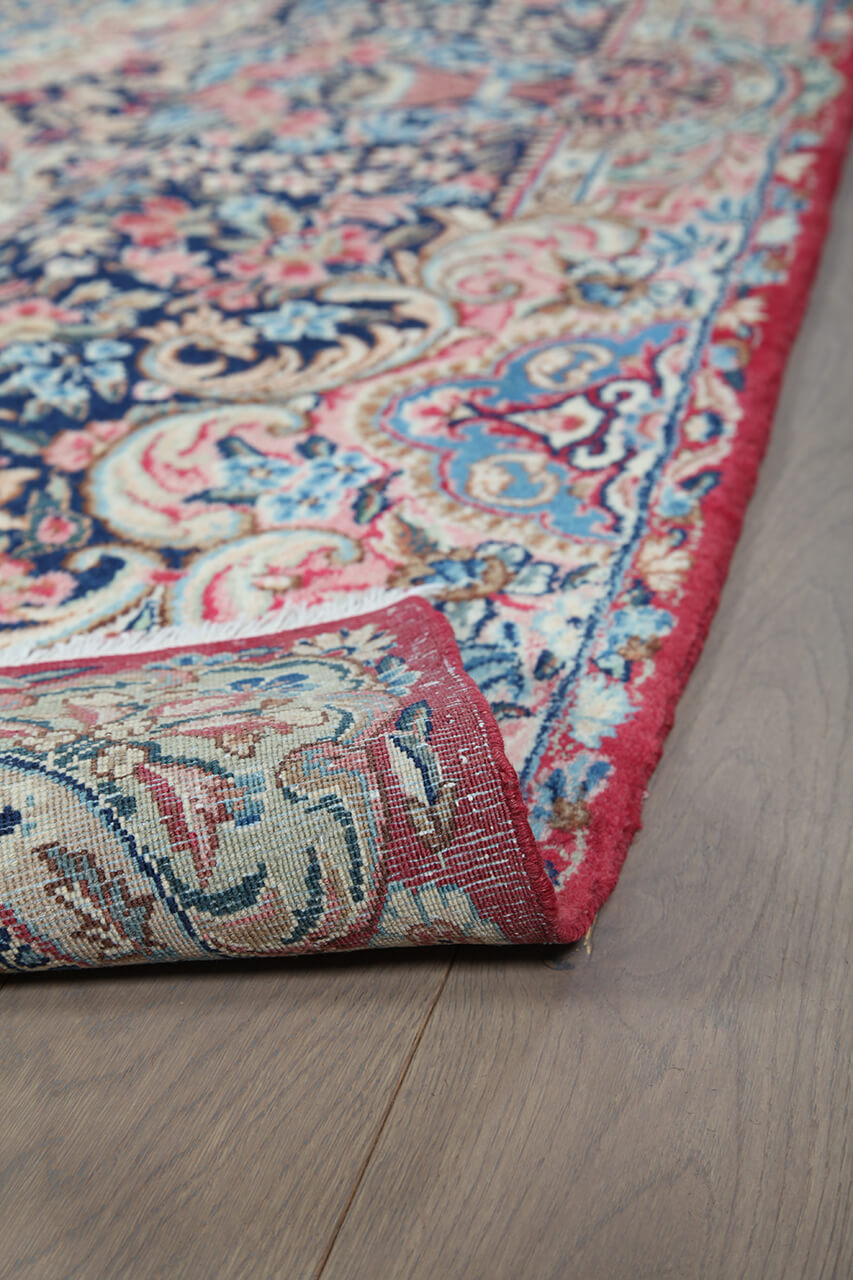 Tappeto Kerman Antico Persiano Autentico | Annodato a Mano 385x300cm