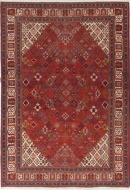 Authentic Antique Persian Meime Rug | Hand-Knotted 304x218cm