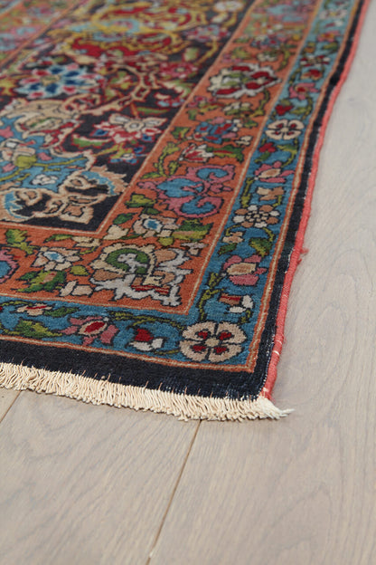 Tappeto Kerman Antico Persiano Autentico | Annodato a Mano 410x300cm