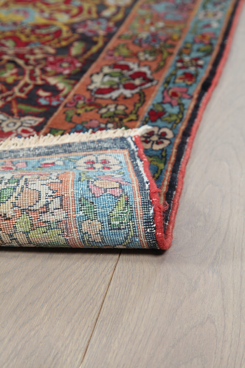 Tappeto Kerman Antico Persiano Autentico | Annodato a Mano 410x300cm