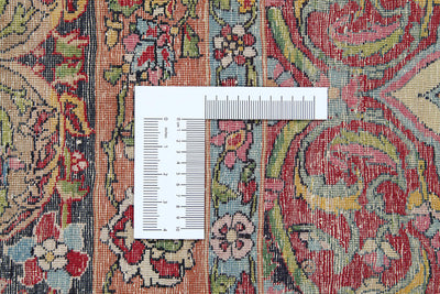 Tappeto Kerman Antico Persiano Autentico | Annodato a Mano 410x300cm - CarpetLiving
