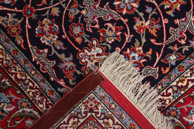 Persian Isfahan Silk & Wool Rug 224_150 cm