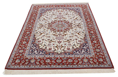 Persian Isfahan Silk & Wool Rug 249_154 cm