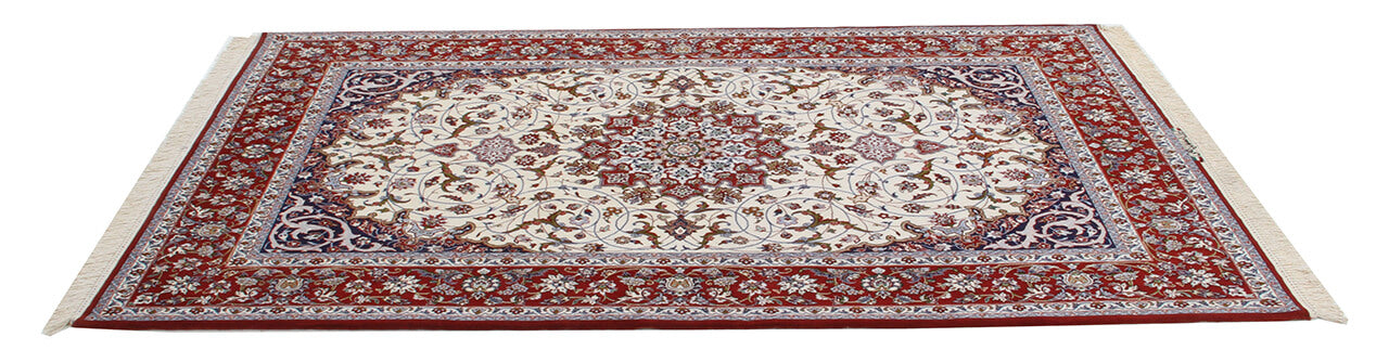 Persian Isfahan Silk & Wool Rug 249_154 cm