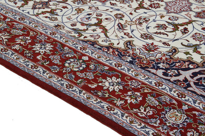 Persian Isfahan Silk & Wool Rug 249_154 cm
