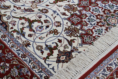 Persian Isfahan Silk & Wool Rug 249_154 cm
