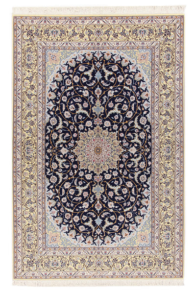 Persian Isfahan Silk & Wool Rug 245_155 cm