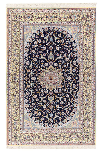 Persian Isfahan Silk & Wool Rug 245_155 cm