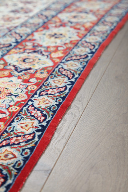 Authentic Antique Persian Isfahan Rug | Hand-Knotted 220x152cm