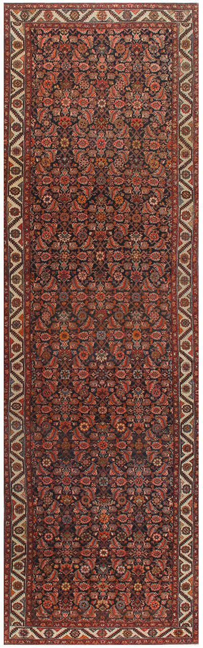 Tappeto Malayer Antico Persiano Autentico | Annodato a Mano 380x110cm - CarpetLiving