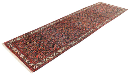 Tappeto Malayer Antico Persiano Autentico | Annodato a Mano 380x110cm
