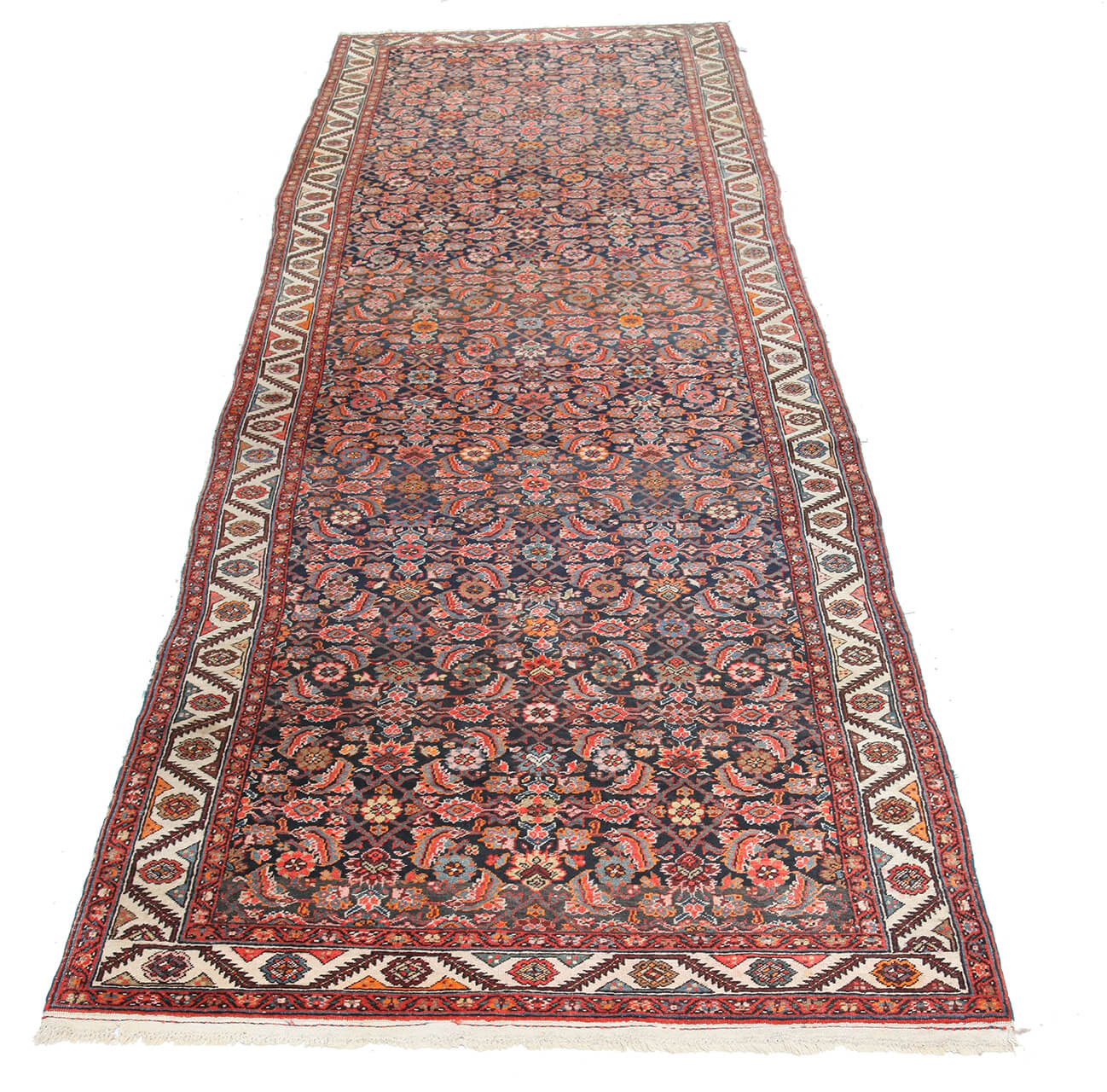 Tappeto Malayer Antico Persiano Autentico | Annodato a Mano 380x110cm