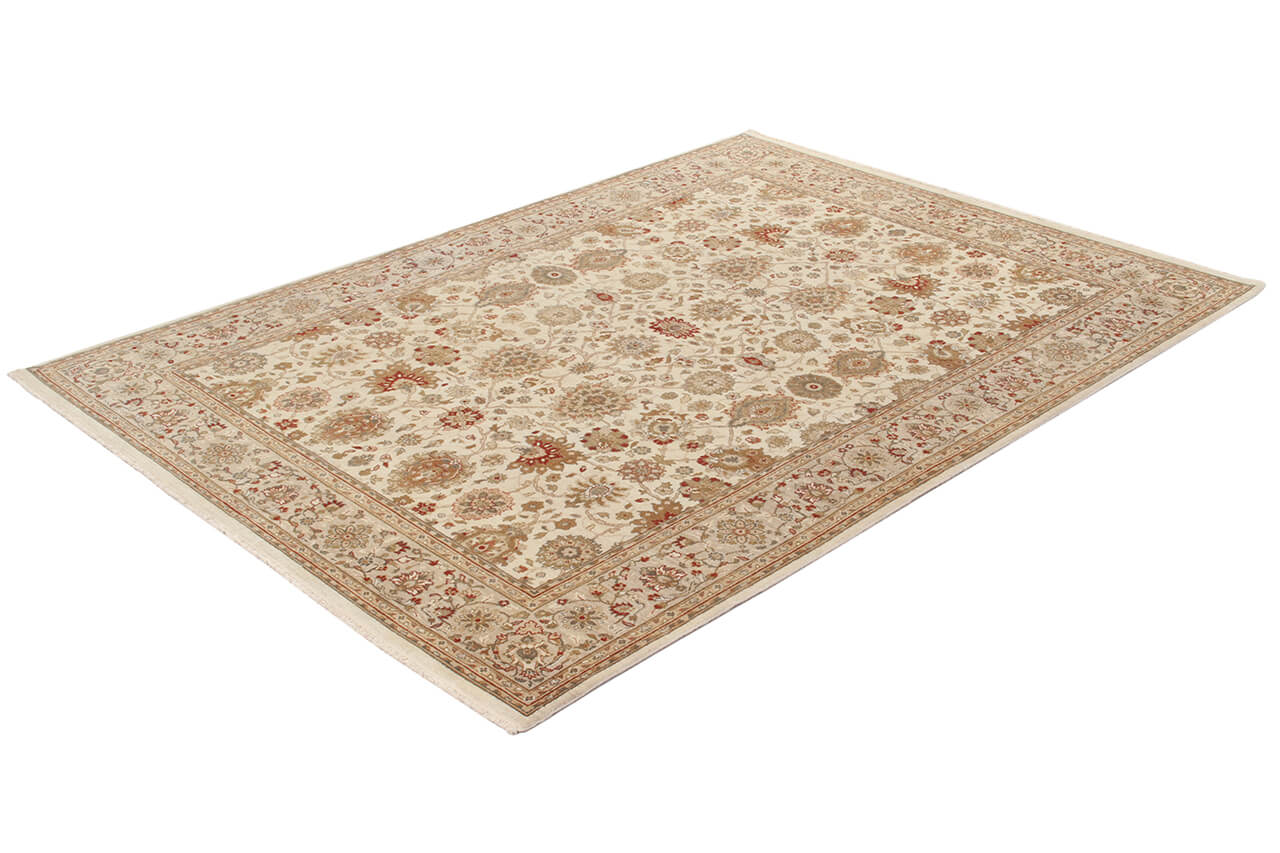 Tappeto orientale classico in lana fine, fatto a mano 240x170cm