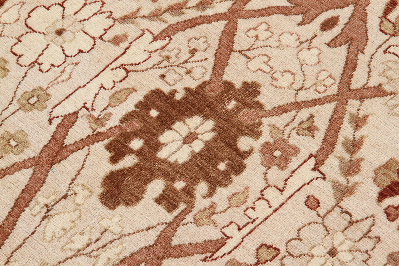 Tappeto orientale classico in lana fine, fatto a mano 240x170cm