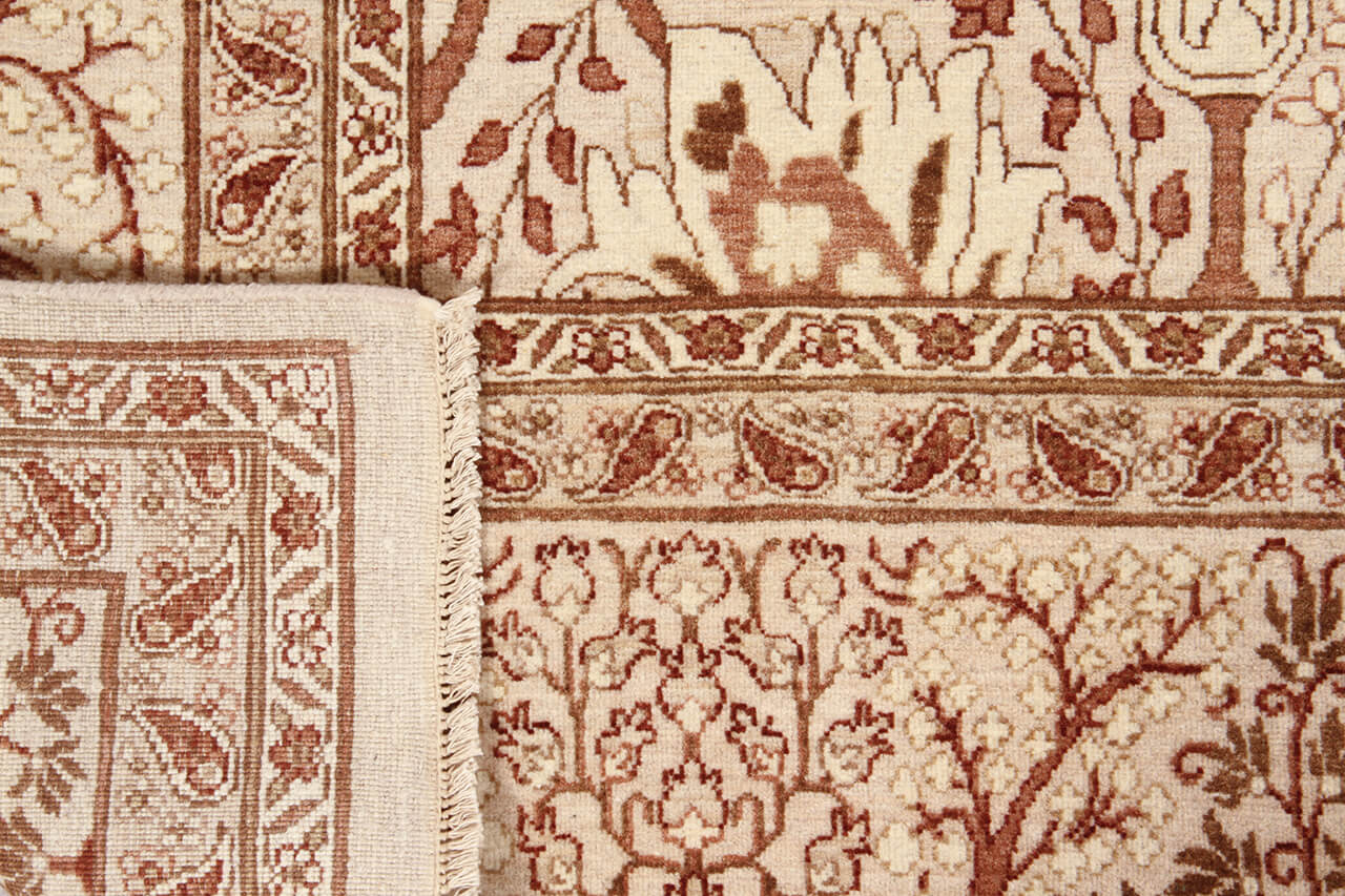 Tappeto orientale classico in lana fine, fatto a mano 240x170cm