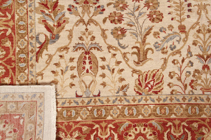 Tappeto orientale classico in lana fine, fatto a mano 280x200cm