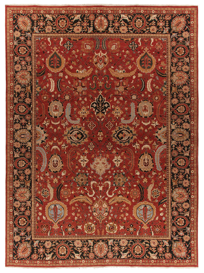 Tappeto orientale classico in lana fine, fatto a mano 400x300cm