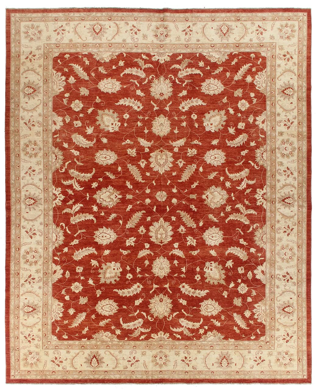 Ziegler wool carpet, handmade, 493x406cm