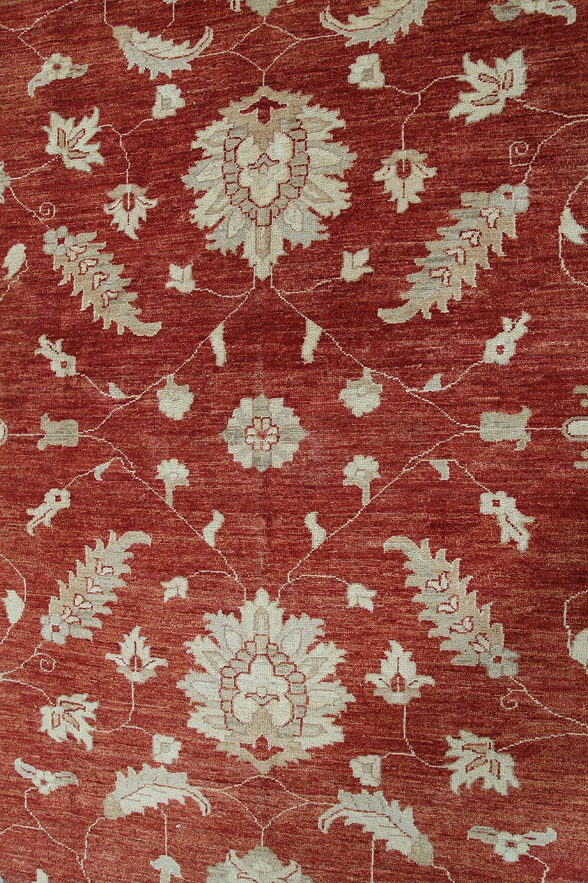 Ziegler wool carpet, handmade, 493x406cm
