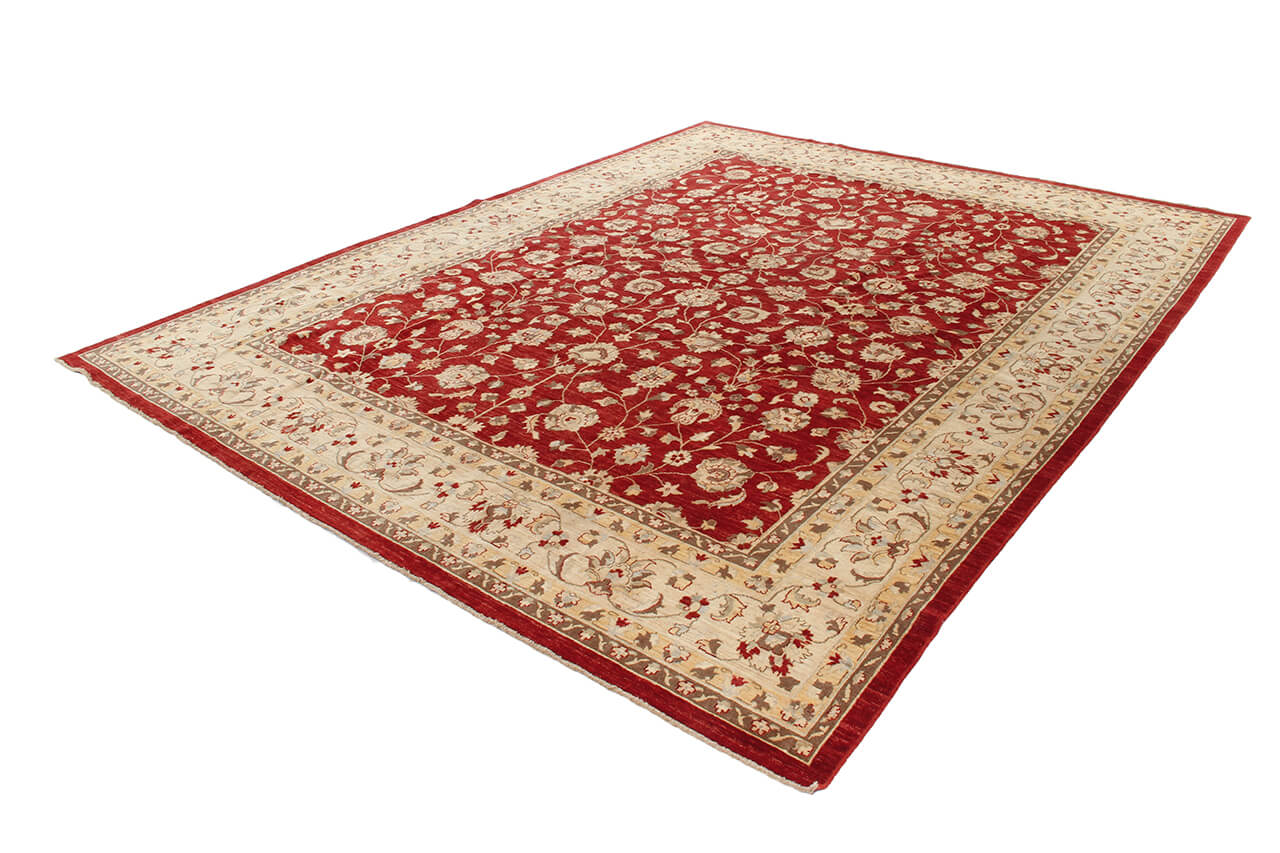 Ziegler wool carpet, handmade, 450x360cm