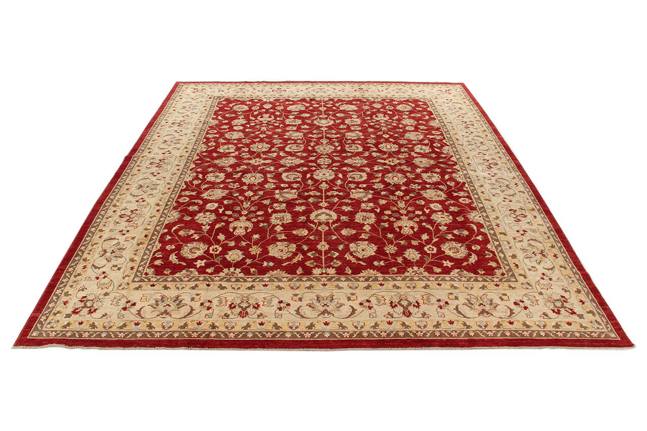 Ziegler wool carpet, handmade, 450x360cm