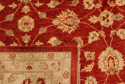 Tappeto Ziegler in Lana, fatto a mano, 437x353cm - CarpetLiving