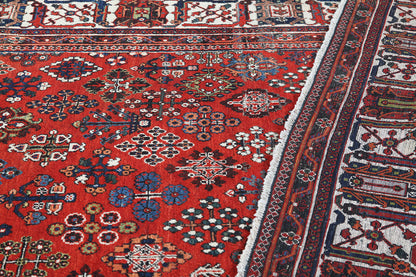 Authentic Antique Persian Meime Rug | Hand-Knotted 330x228cm