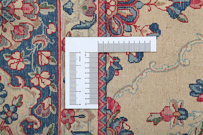 Tappeto Kerman Antico Persiano Autentico | Annodato a Mano 405x291cm - CarpetLiving
