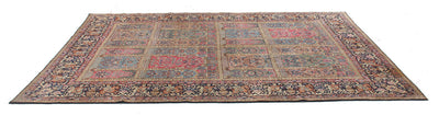 Tappeto Kerman Antico Persiano Autentico | Annodato a Mano 330x240cm - CarpetLiving