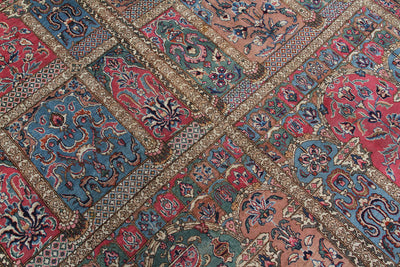 Tappeto Kerman Antico Persiano Autentico | Annodato a Mano 330x240cm - CarpetLiving