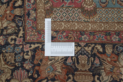 Tappeto Kerman Antico Persiano Autentico | Annodato a Mano 330x240cm - CarpetLiving