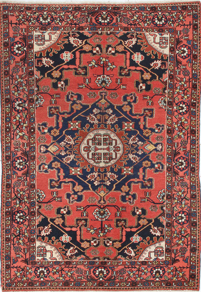 Authentic Antique Persian Malayer Rug | Hand-Knotted 190x128cm