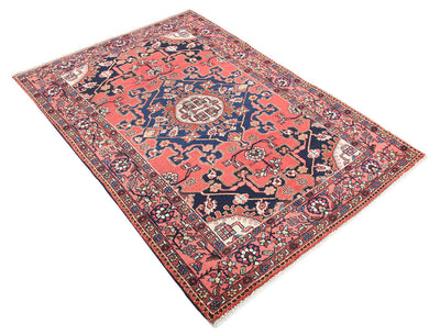 Authentic Antique Persian Malayer Rug | Hand-Knotted 190x128cm