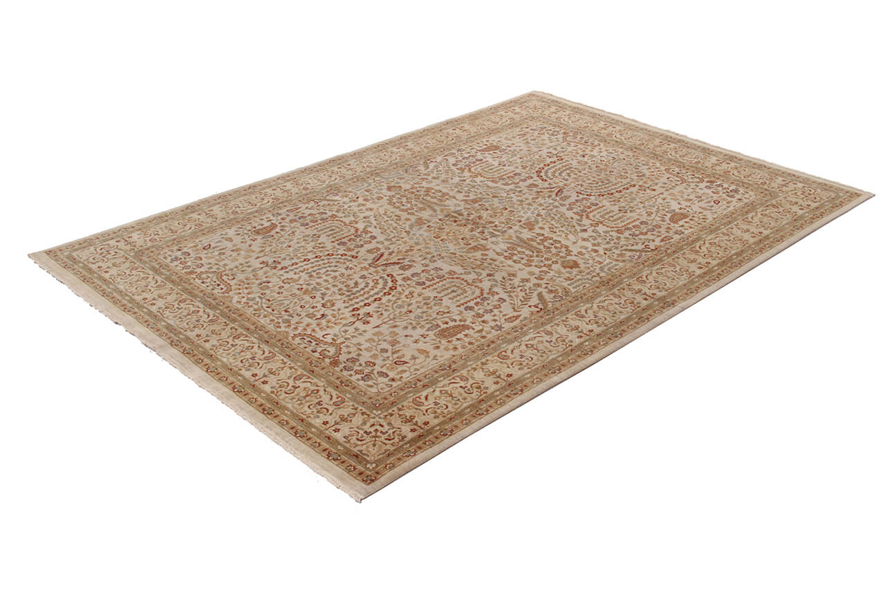 Tappeto orientale classico in lana fine, fatto a mano 240x170cm