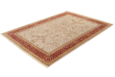 Tappeto orientale classico in lana fine, fatto a mano 240x170cm