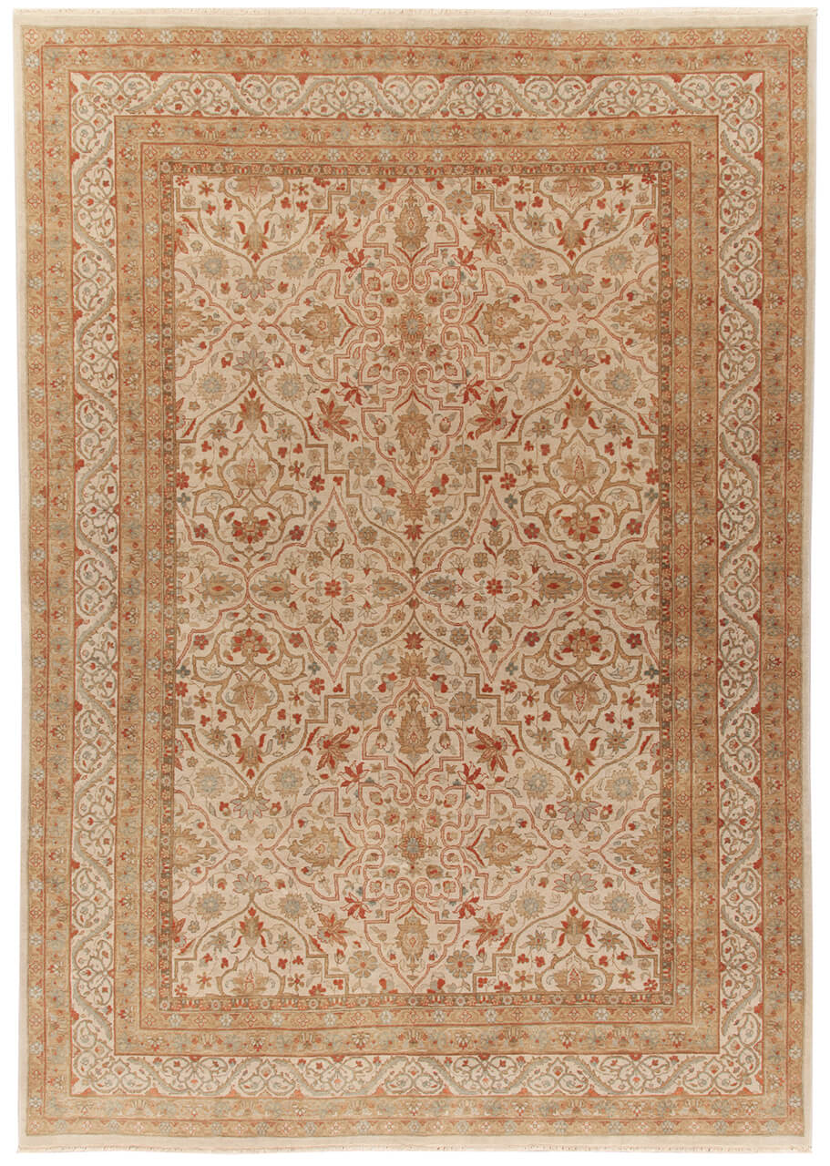 Tappeto orientale classico in lana fine, fatto a mano 280x200cm