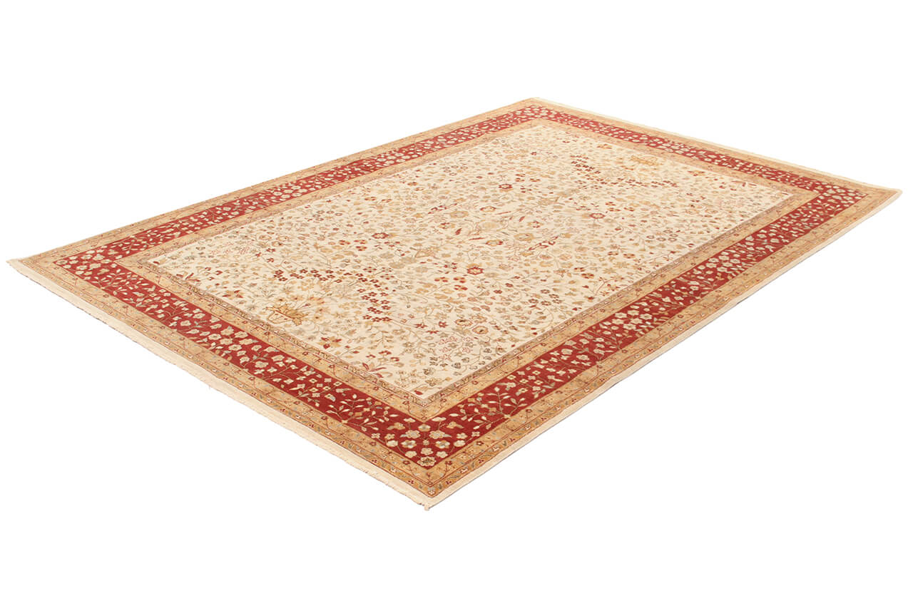 Tappeto orientale classico in lana fine, fatto a mano 280x200cm
