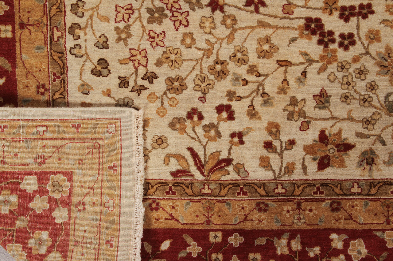 Tappeto orientale classico in lana fine, fatto a mano 280x200cm