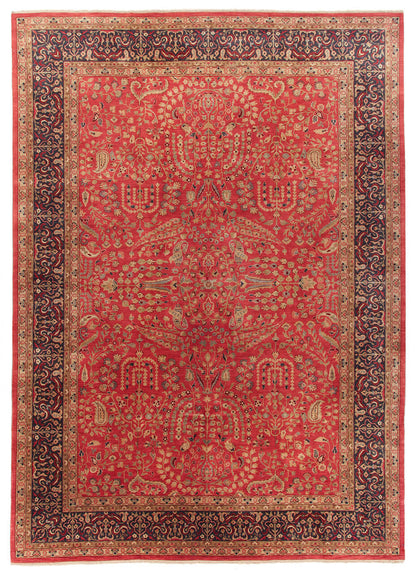 Tappeto orientale classico in lana fine, fatto a mano 280x200cm