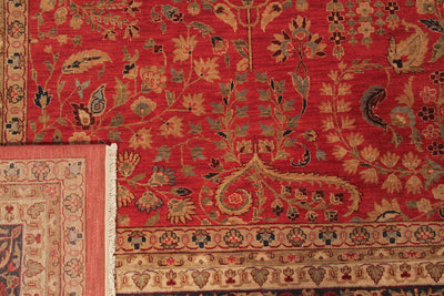 Tappeto orientale classico in lana fine, fatto a mano 400x300cm
