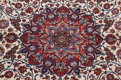 Persian Isfahan Silk & Wool Rug 230_158 cm