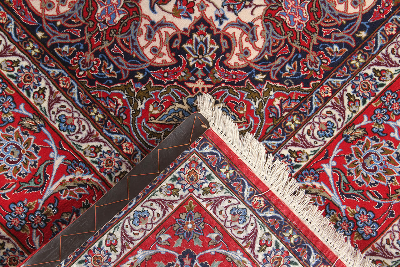 Persian Isfahan Silk & Wool Rug 230_158 cm