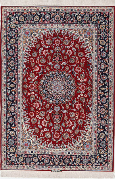 Persian Isfahan Silk & Wool Rug 237_160 cm