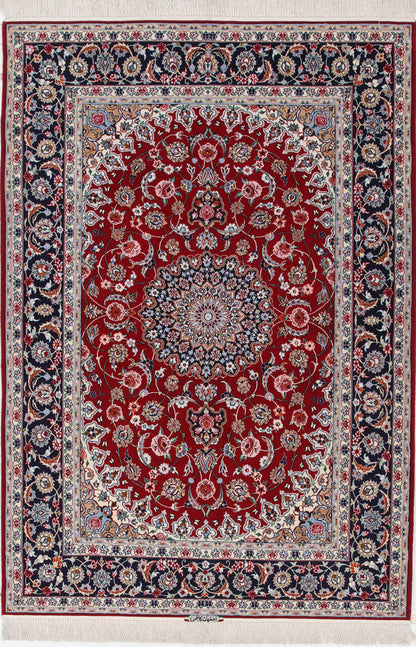 Persian Isfahan Silk & Wool Rug 237_160 cm