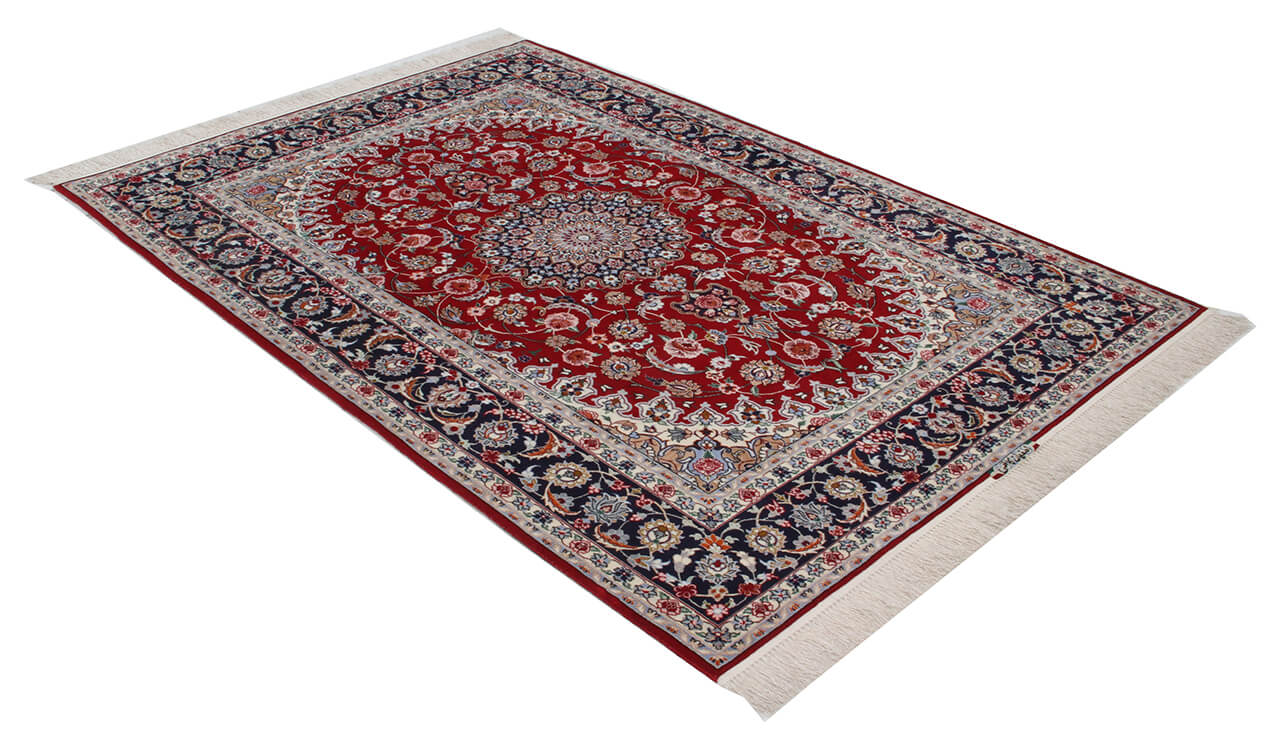 Persian Isfahan Silk & Wool Rug 237_160 cm